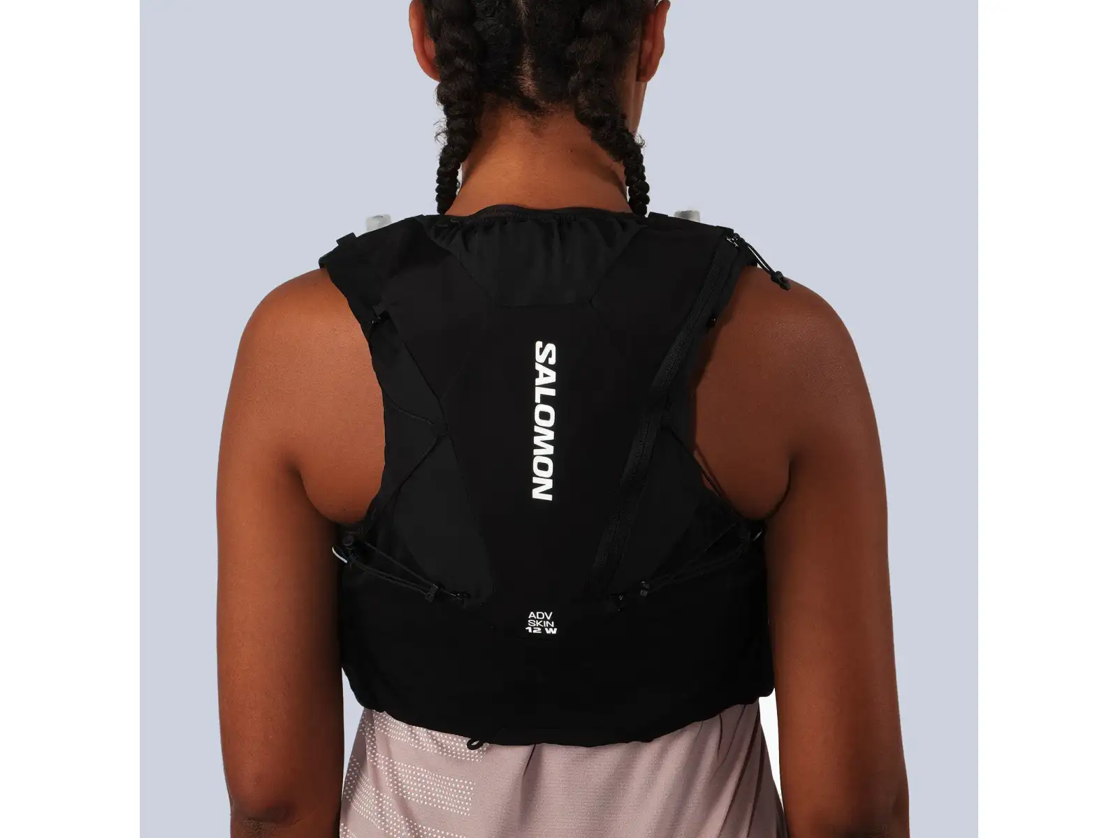 Salomon ADV Skin 12 Set damska kamizelka biegowa Black/Asphalt
