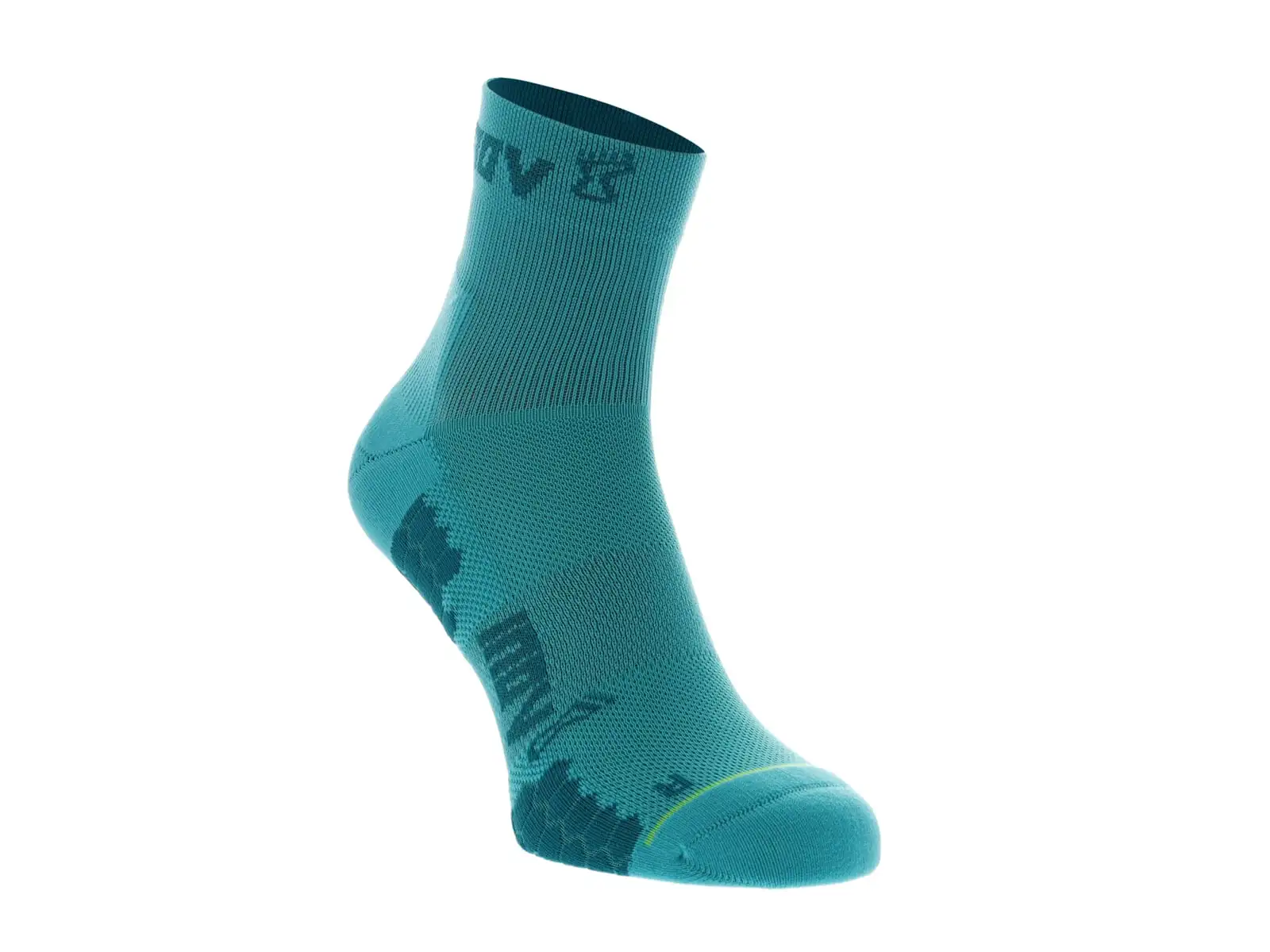Inov-8 Trailfly średniej wysokości skarpety teal/purple