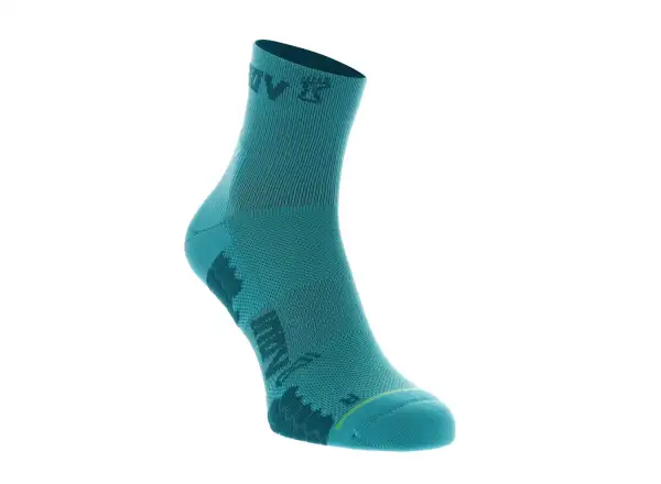 Inov-8 Trailfly średniej wysokości skarpety teal/purple