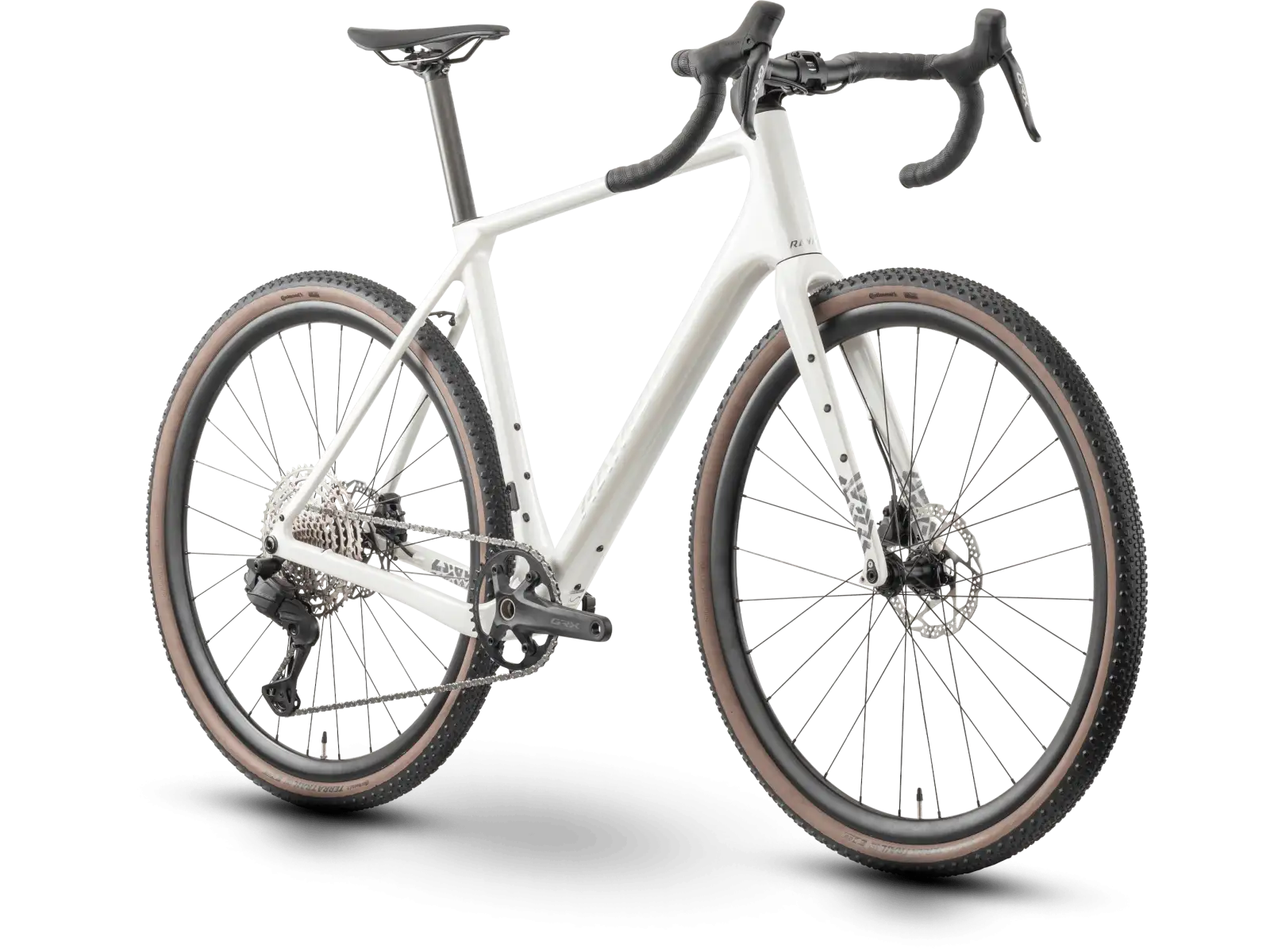 Raymon Soreno Pro 700 GRX715 Di2 rower gravelowy White Sparkle