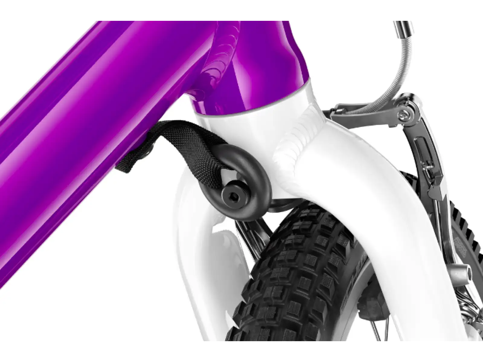 Woom 1 Plus rowerek biegowy dziecięcy 14" Purple Haze