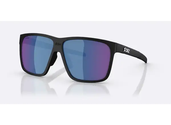 Bliz A001 okulary przeciwsłoneczne Matte Black/Blue