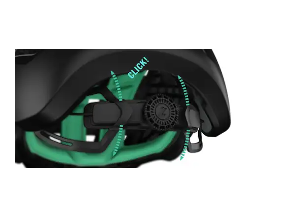 Lazer Coyote KinetiCore kask pomarańczowy / zielony