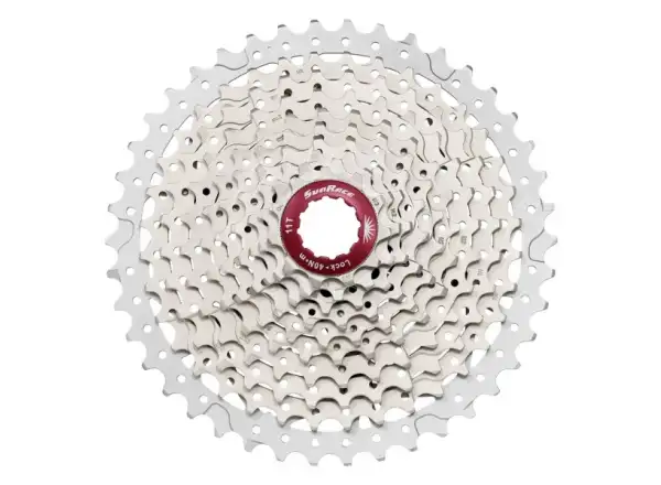 Sunrace CS-MX3 Metallic 10 rz. kaseta 11-40 z.