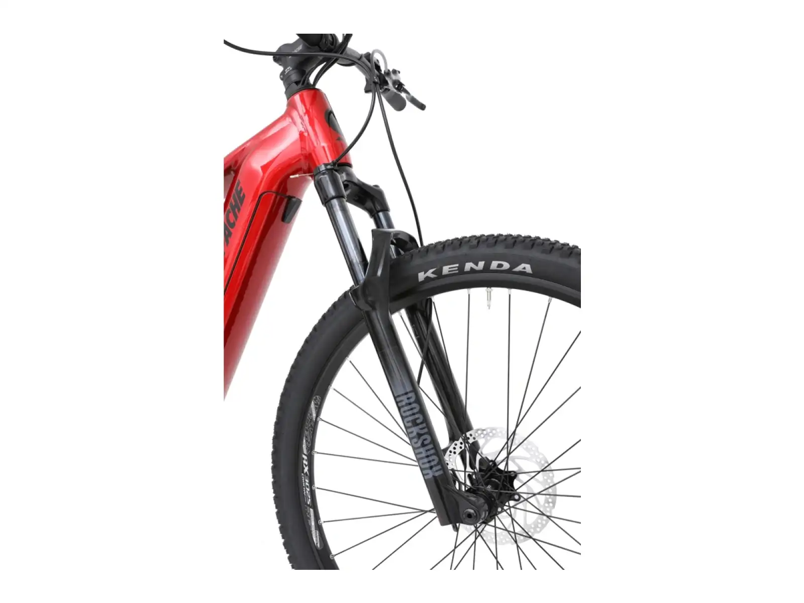 Apache Falcon 2 Bosch CX 800 Wh górski rower elektryczny czerwony
