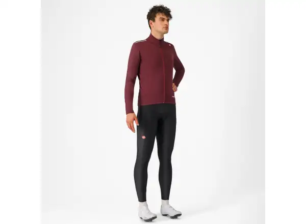 Castelli Espresso Bibtight męskie spodnie z szelkami i wkładką Black