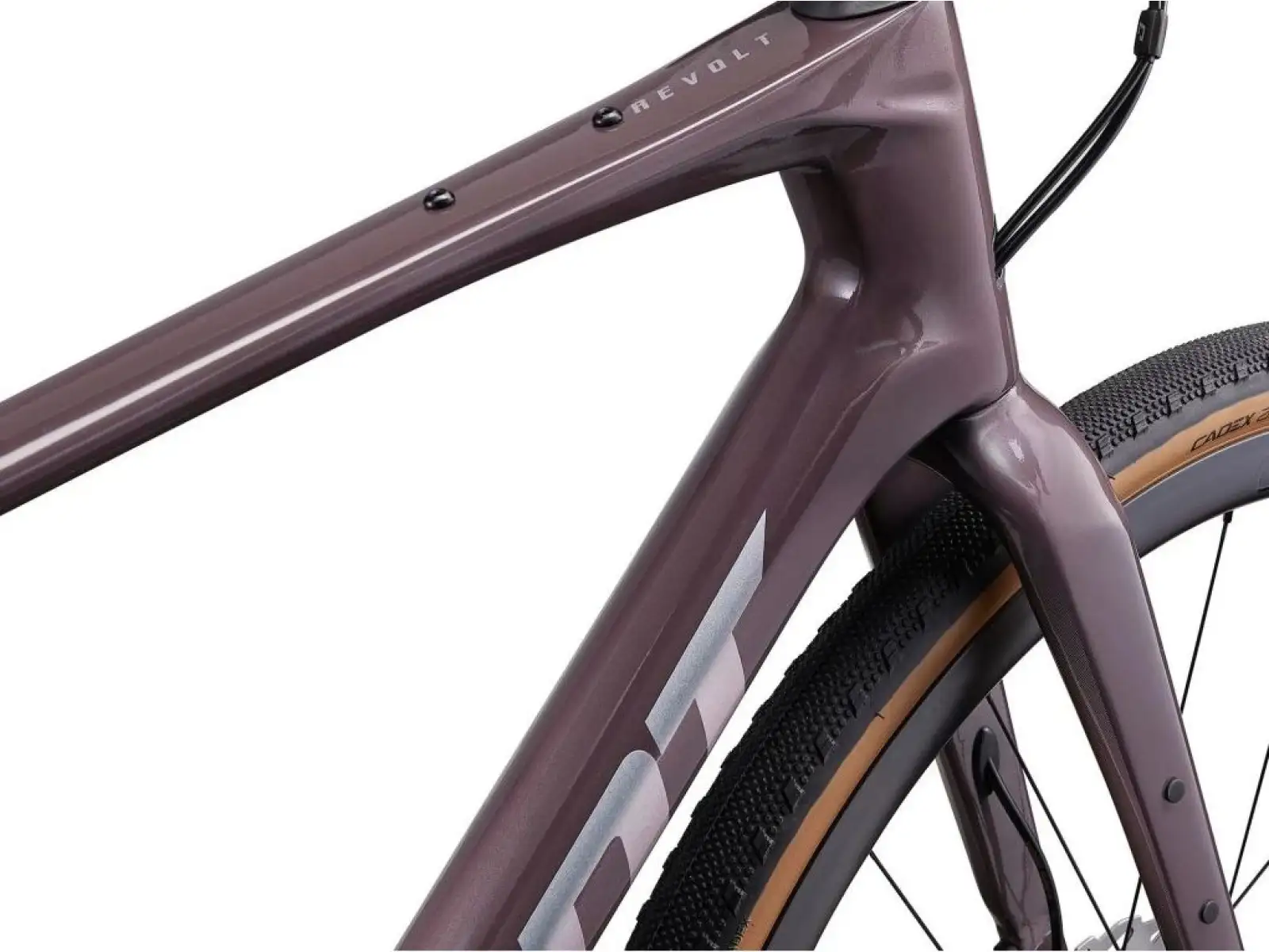 Giant Revolt Advanced 0 rower gravel charcoal plum