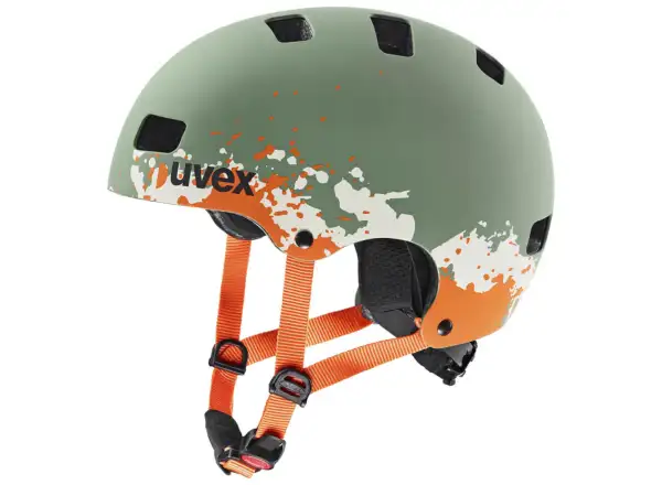 Uvex Kid 3 CC kask Moss Green/Sand Mat
