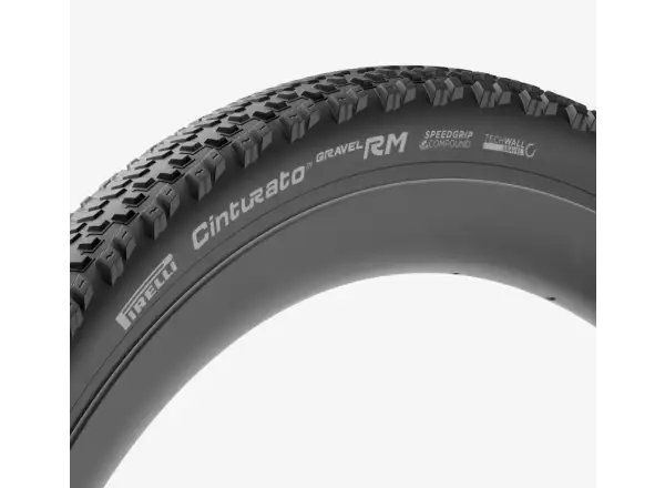 Pirelli Cinturato™ GRAVEL RM Perf., TechWALL, 60tpi, SpeedGRIP, opona kevlar czarny