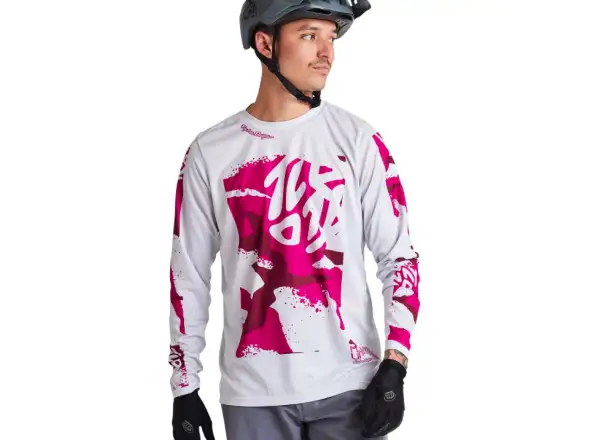 Troy Lee Designs Flowline męska koszulka długi rękaw Confined Mist