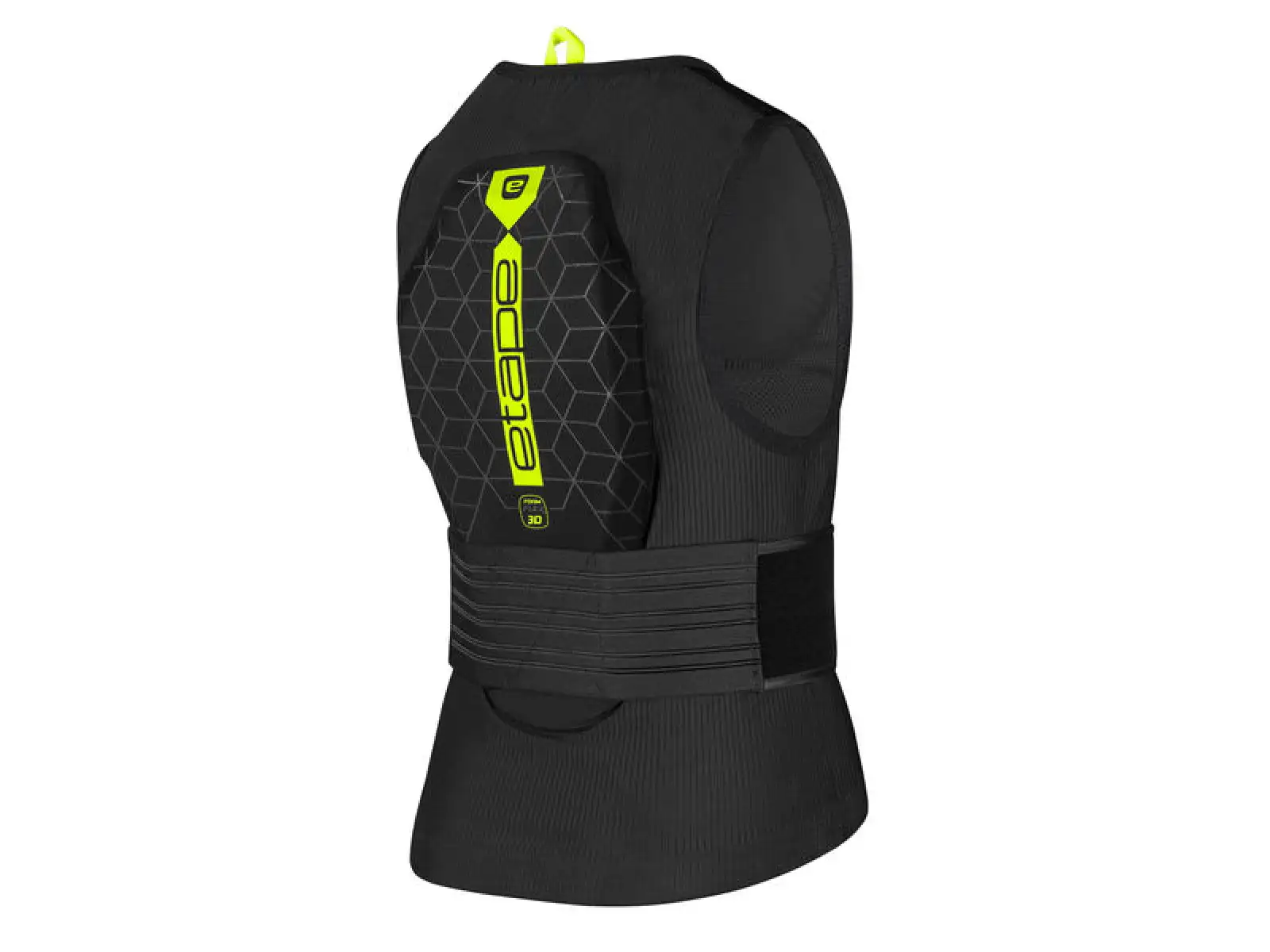Etape Bone Pro 2.0 dziecięca kamizelka z ochraniaczem kręgosłupa czarna/żółta fluo