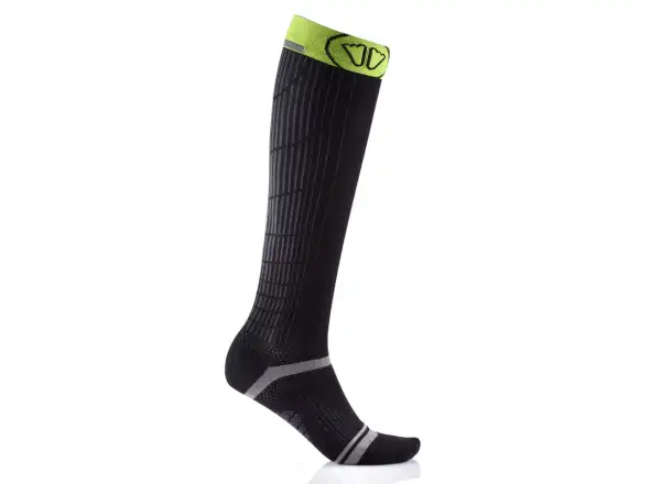Sidas Endurance Racing Knee skarpety do biegania Black/Yellow