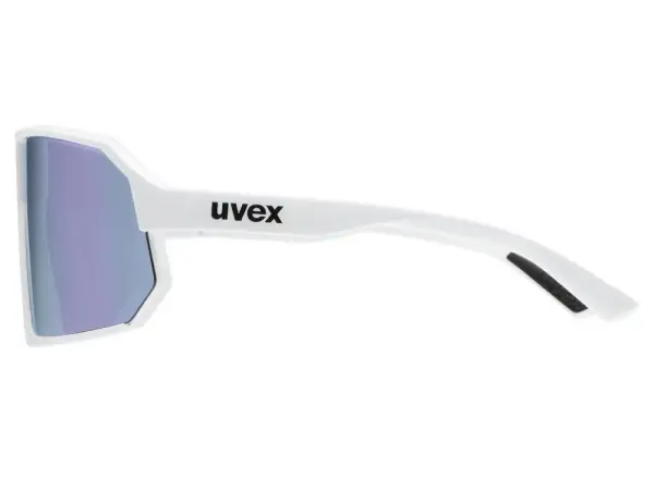 Uvex Sportstyle 237 okulary White Matt/Mirror Lavender