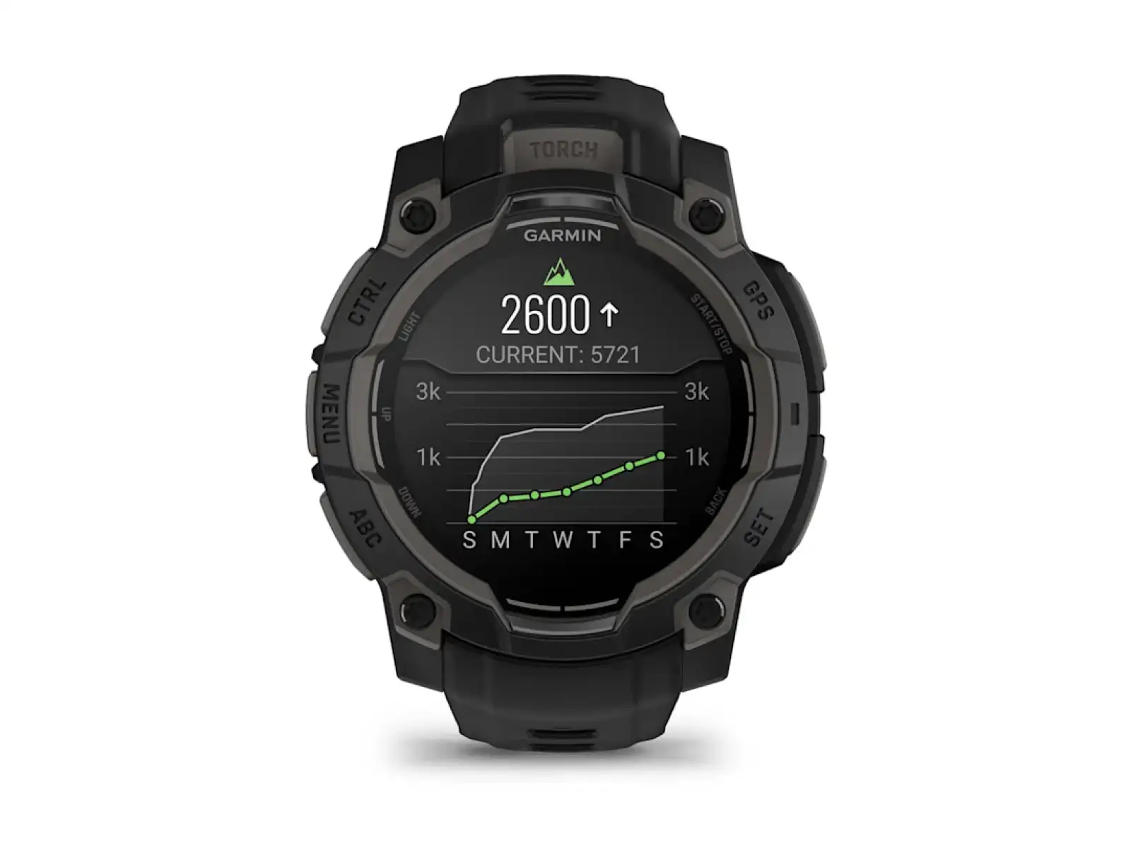 Garmin Instinct 3 Amoled 45 mm inteligentny zegarek Black/Black pasek