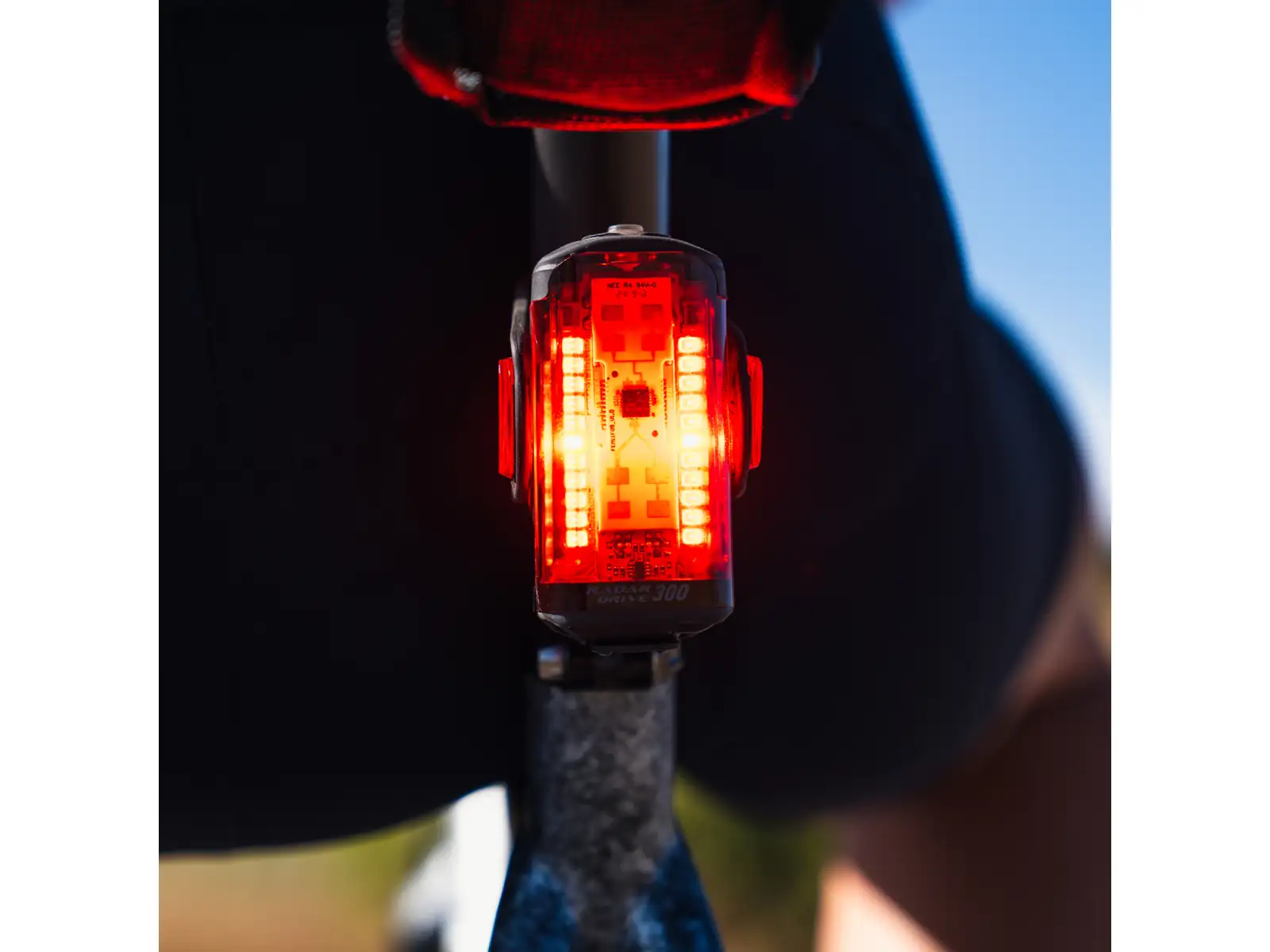 Lezyne Radar Drive Rear tylne światło Black