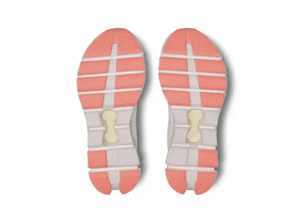On Cloud X 4 damskie buty do biegania Ivory/Sand