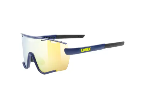 Uvex Sportstyle 236 S Set Team Wanty okulary Blue Matt/Yellow Clear Cat. 2