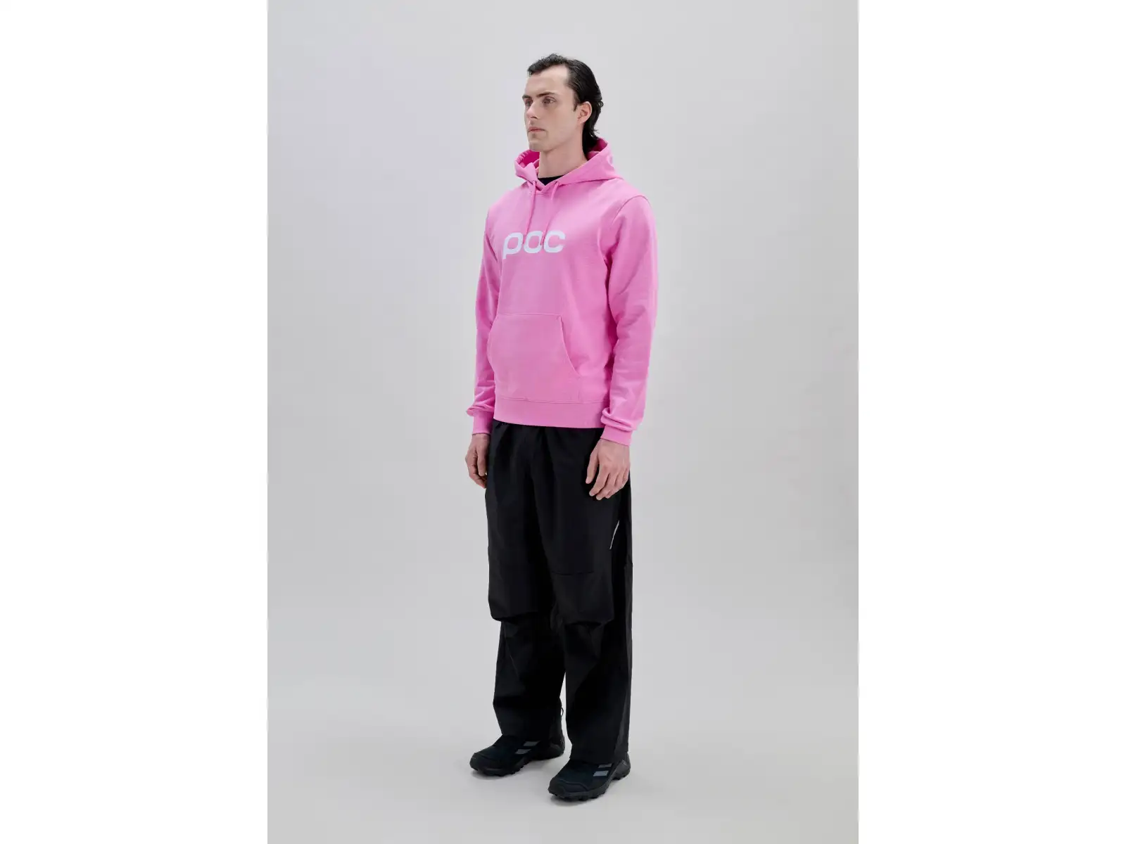 POC bluza z kapturem Hood Thulite Pink/Hydrogen White