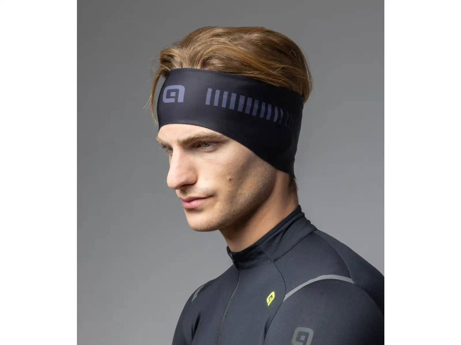 Alé Strada opaska Black/Charcoal Grey