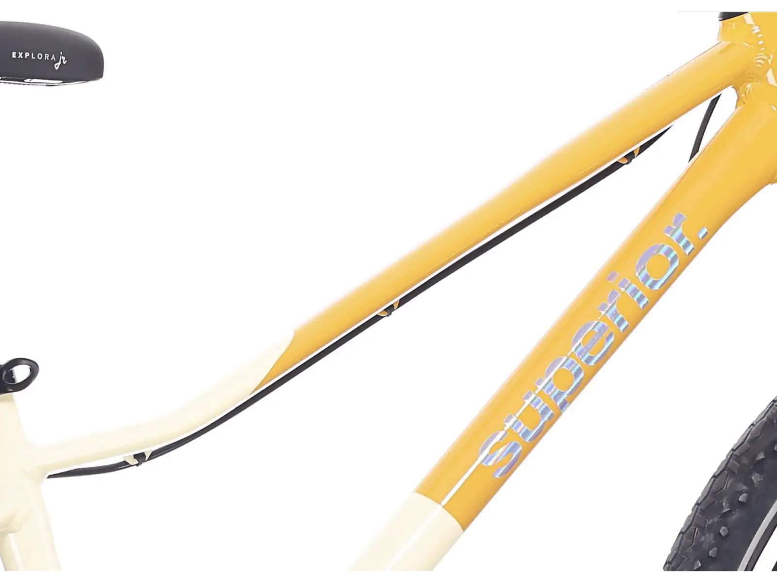 Superior F.L.Y. 24 VB rower dziecięcy Gloss Yellow
