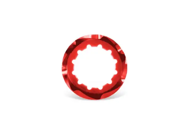 Garbaruk nakrętka kasety Shimano MicroSpline Czerwona