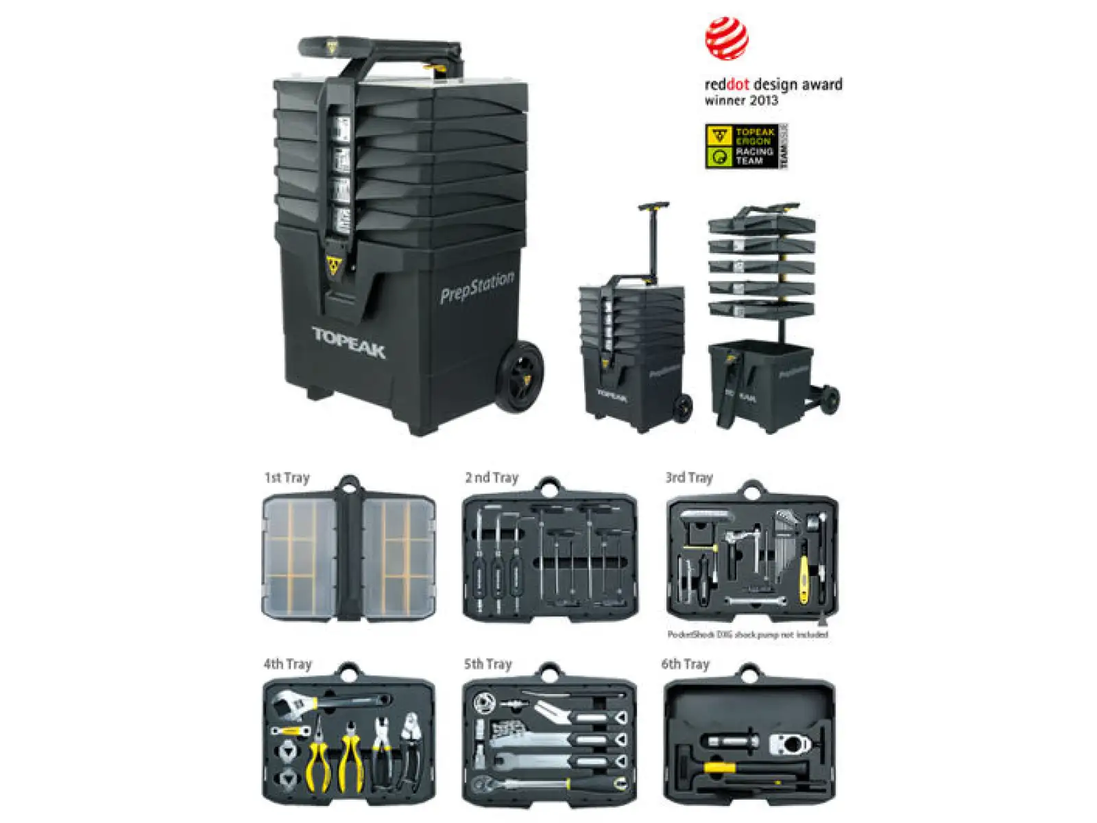 Topeak Prepstation warsztatowy zestaw narzędzi 52 sztuk