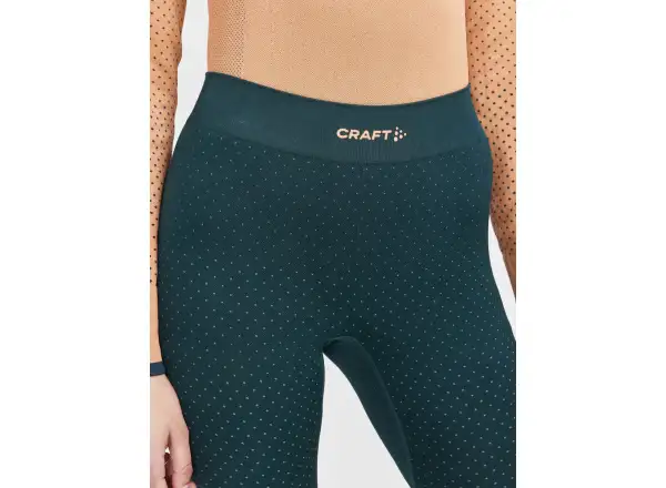 Craft ADV Warm Intensity damskie spodnie dolne zielona