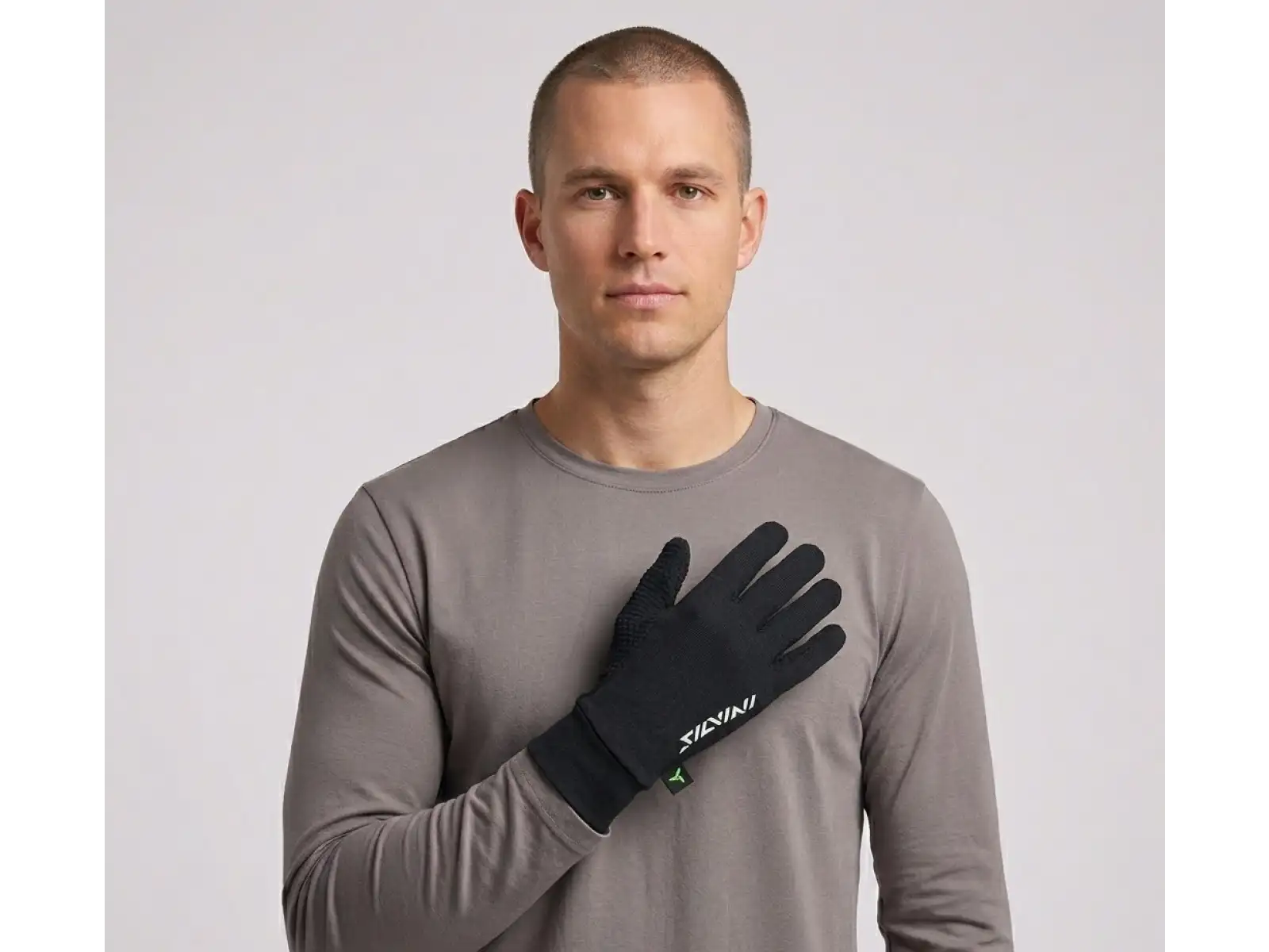 Silvini Ledro unisex zimowe rękawice Black