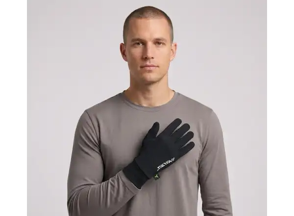 Silvini Ledro unisex zimowe rękawice Black