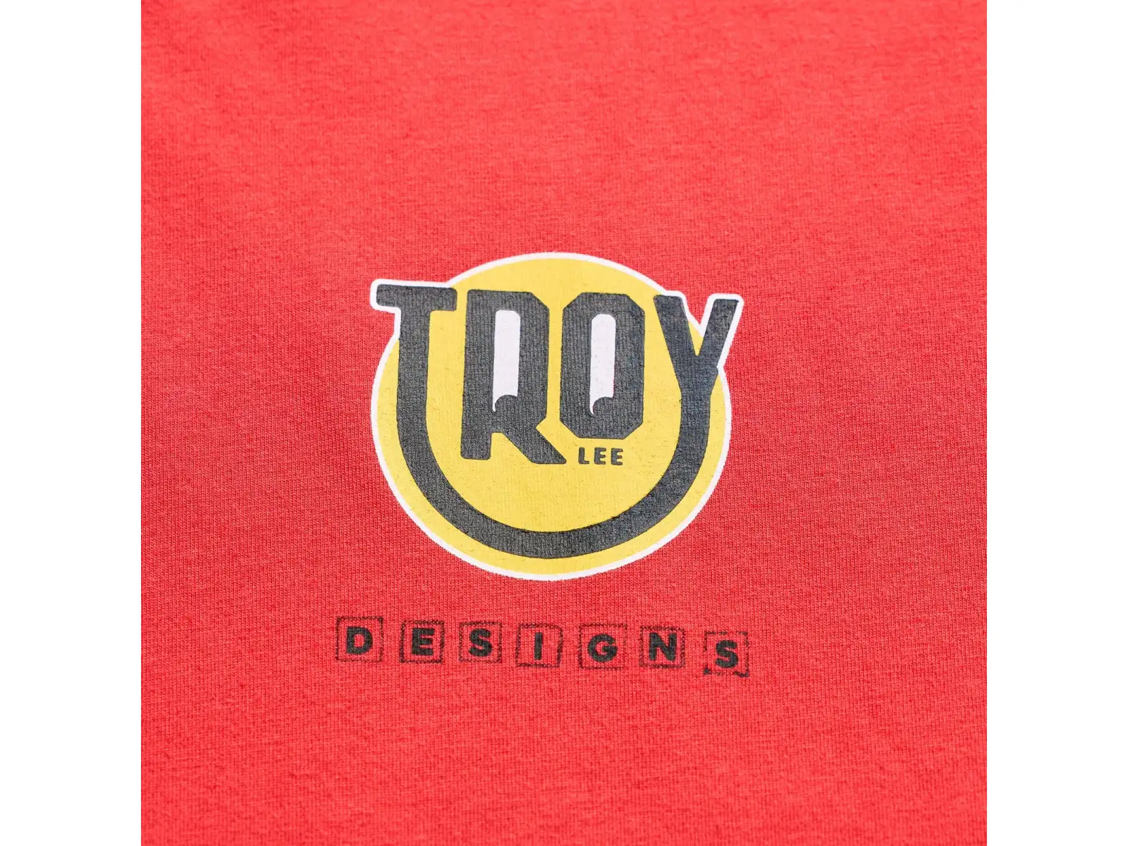 Troy Lee Designs Happy Dayz męska koszulka z krótkim rękawem Scarlet