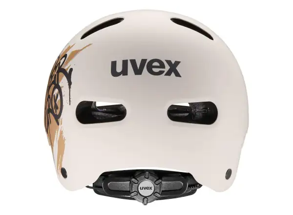 Uvex Kid 4 Style kask dziecięcy Super Hero Warm Grey Matt