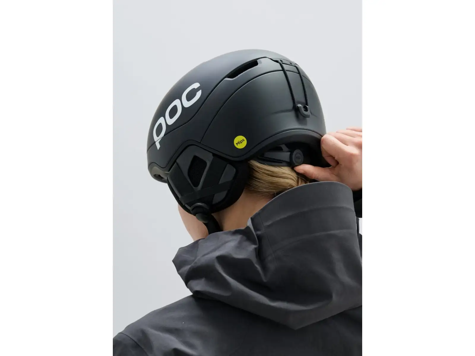 POC Obex Contour kask narciarski Uranium Black Matt