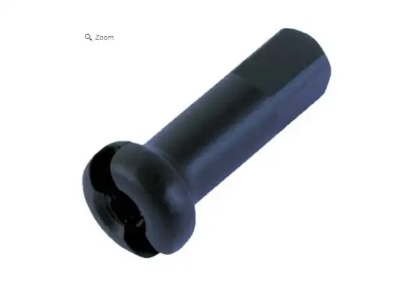 DT Swiss ProLock mosiężny nypel 2x14 mm czarny