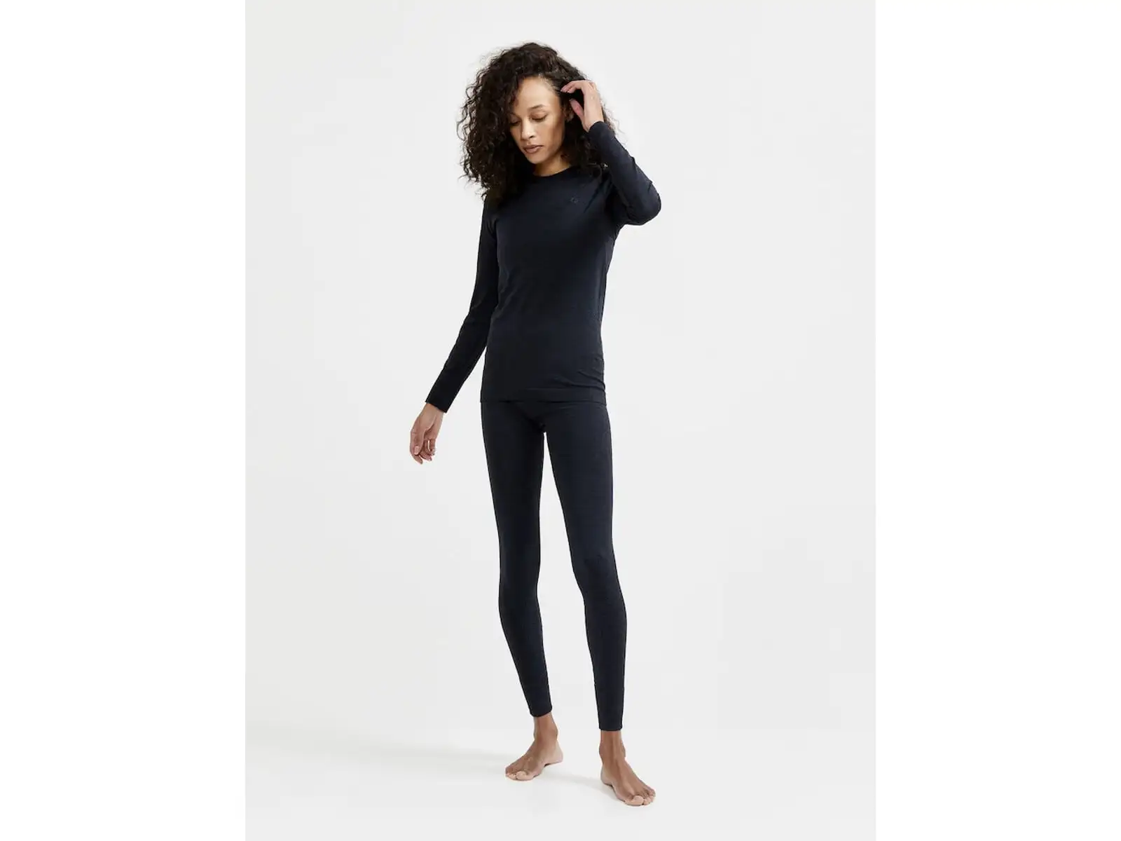 Craft Core Dry Active Comfort damska koszulka długi rękaw czarna