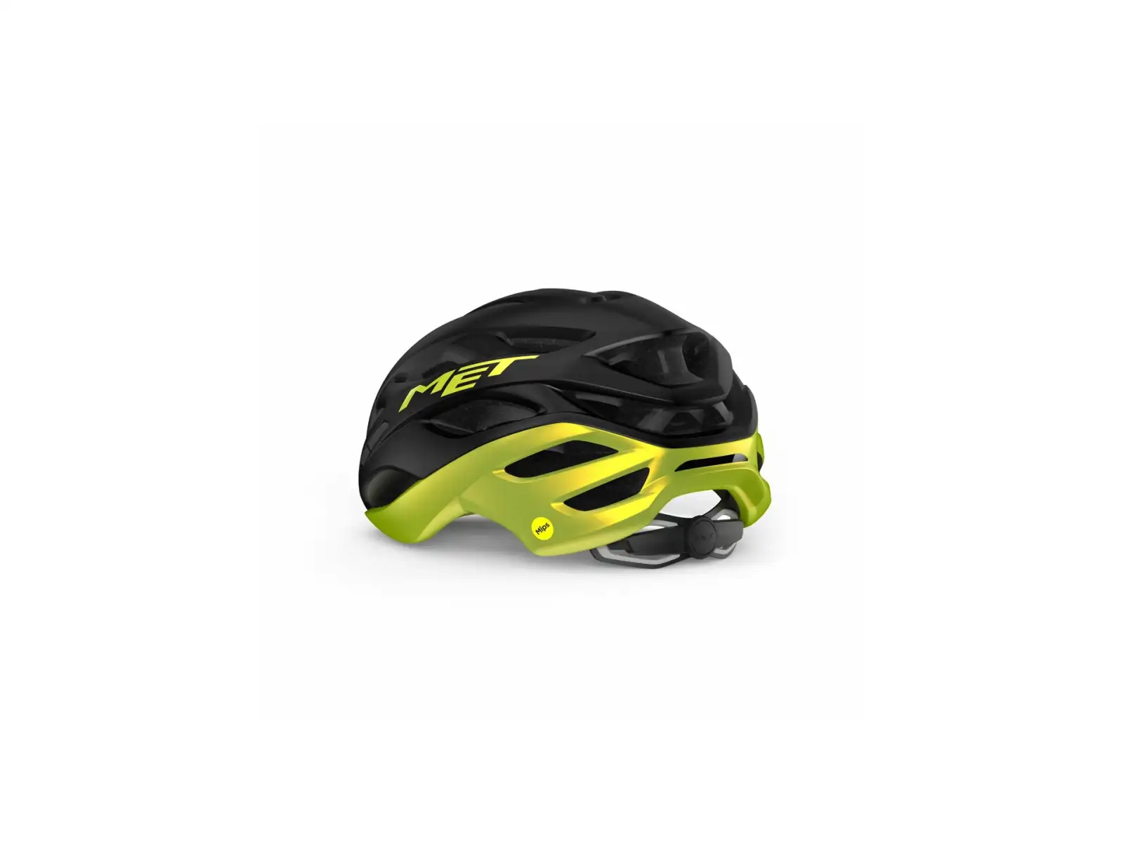 MET Estro MIPS kask czarny/lime metaliczny