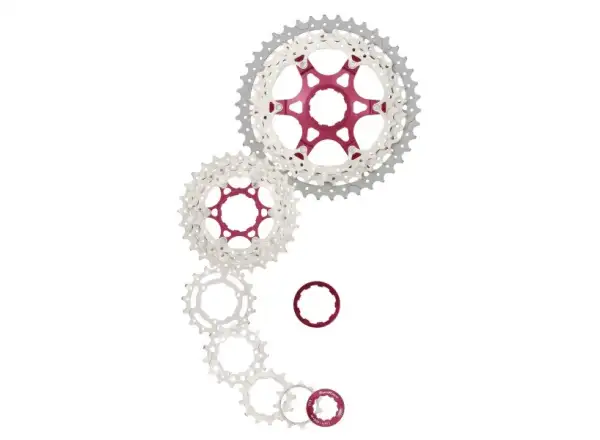 Sunrace CS-MX3 Metallic 10 rz. kaseta 11-40 z.