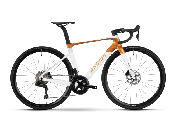 Raymon Arva Comp rower gravel White/Copper