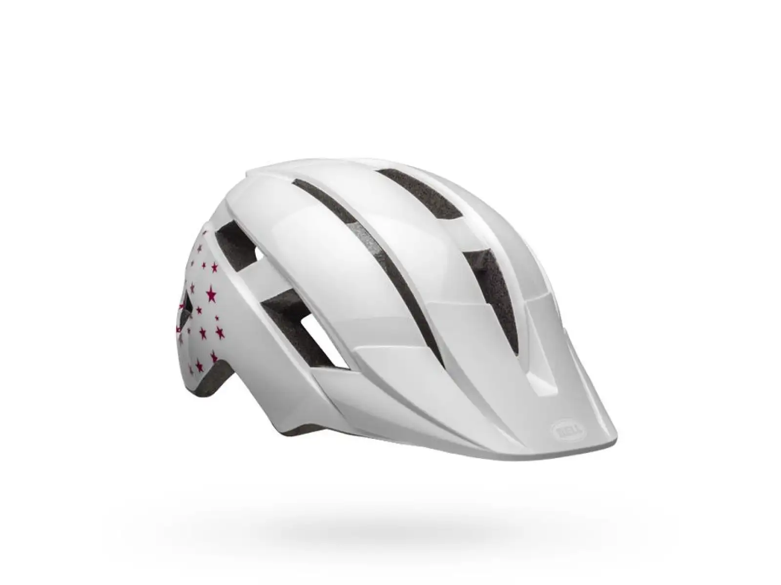 Bell Sidetrack II Youth kask dziecięcy White Stars