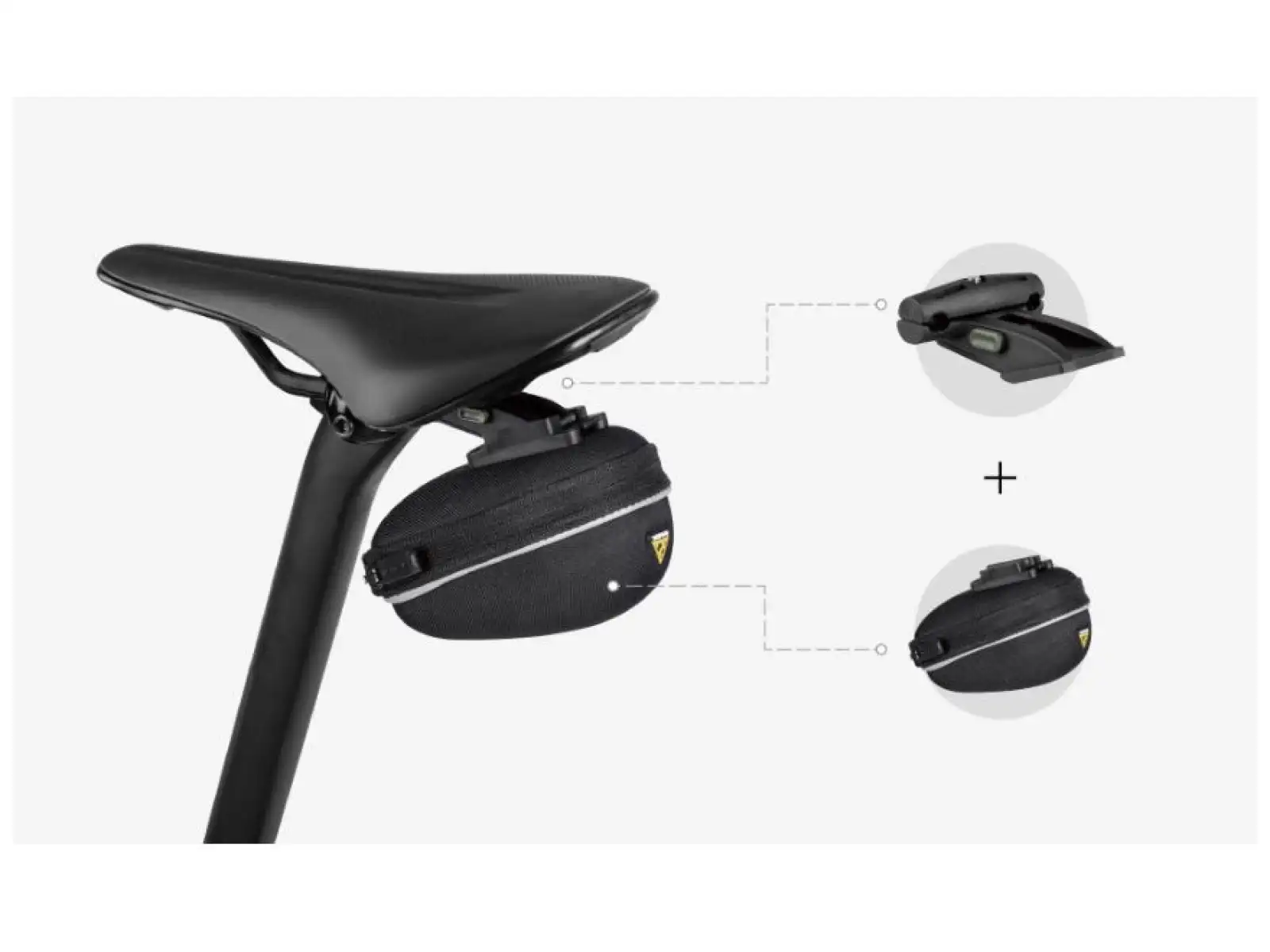 Topeak Duo Fixer uchwyt pod siodełko czarna