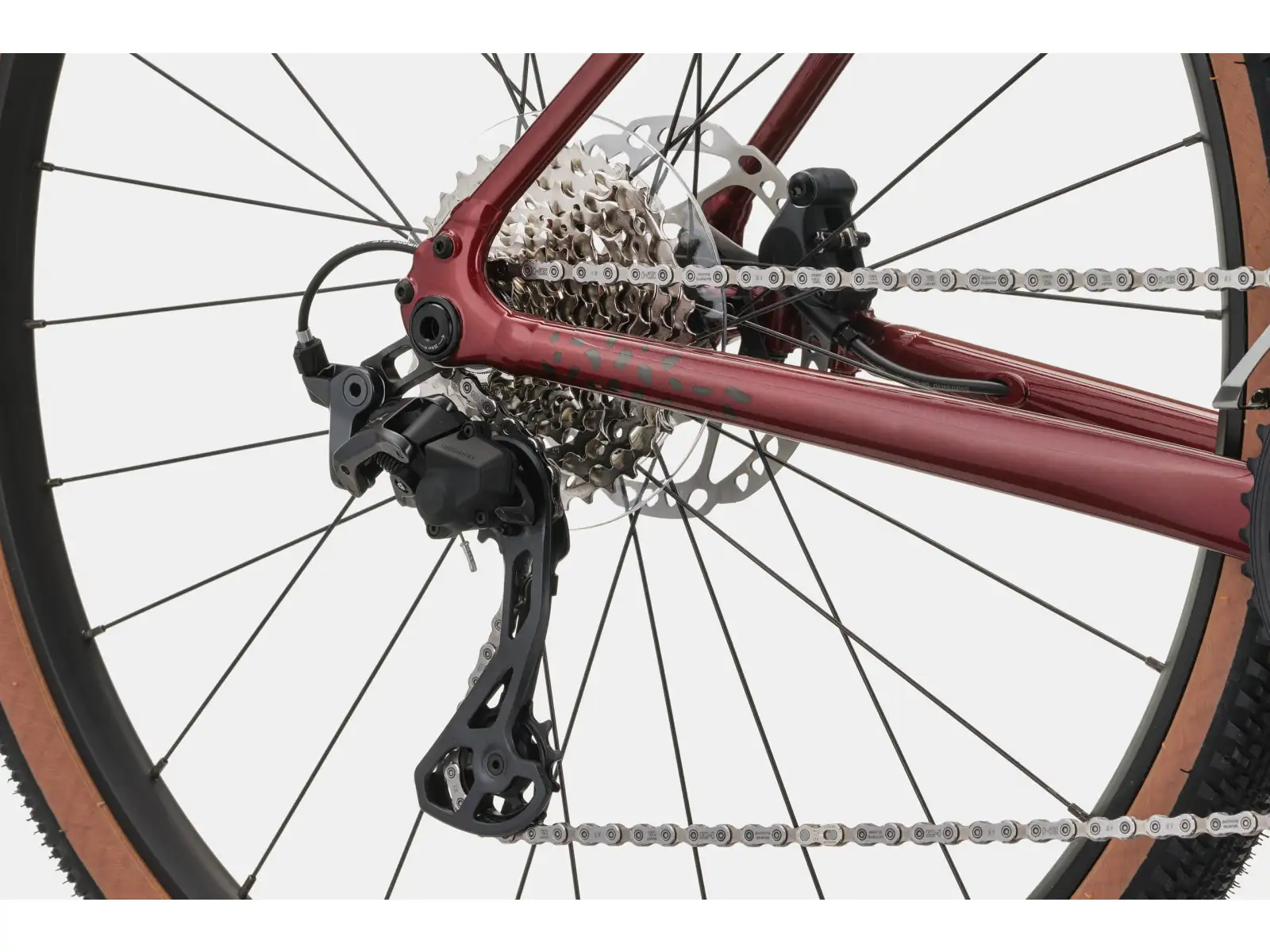 Cannondale Topstone CAAD 1 GRX 2X rower gravel Wine Red