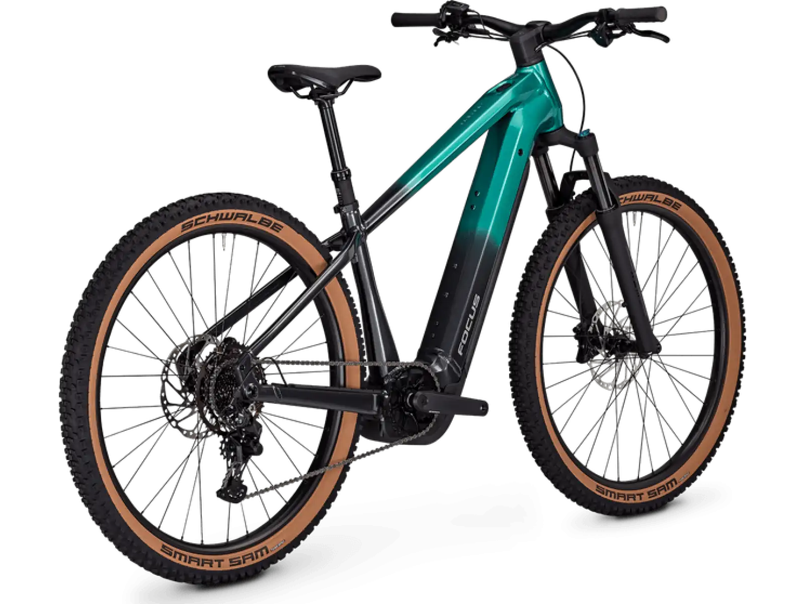 Focus Jarifa2 6.7 X 800 Wh Emeraldgreen/Diamondblack górski rower elektryczny