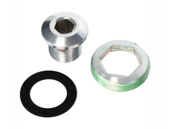 Sram samowykręcająca się śruba korby M15/M26 GXP srebrna