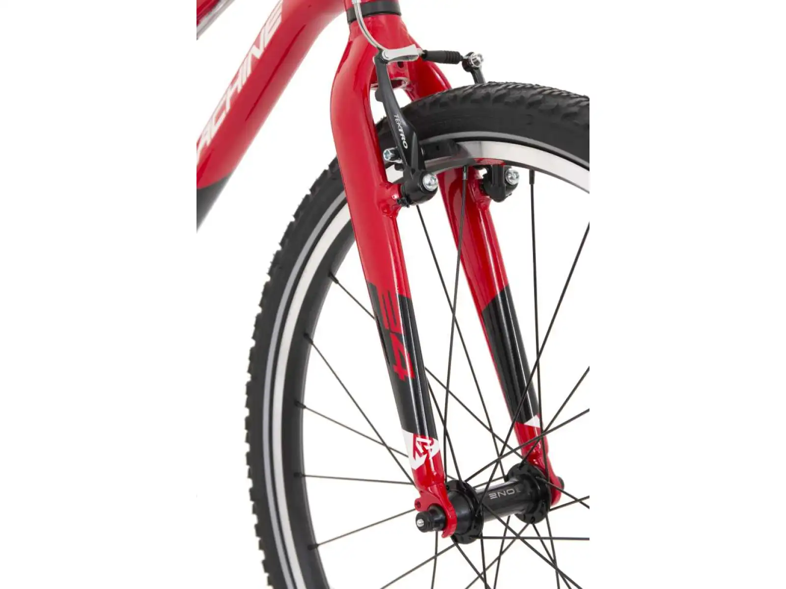 Rock Machine Thunder 24 rower dziecięcy Gloss Red/White/Black