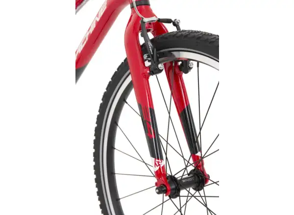 Rock Machine Thunder 24 rower dziecięcy Gloss Red/White/Black