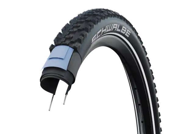 Schwalbe Smart Sam Performance E-25 Addix 24x2,35" opona MTB drut czarna