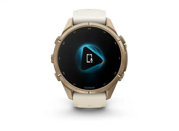 Garmin Fénix 9 Pro inReach 43 mm smartwatch Autumn gold Titanium Cream/French gray