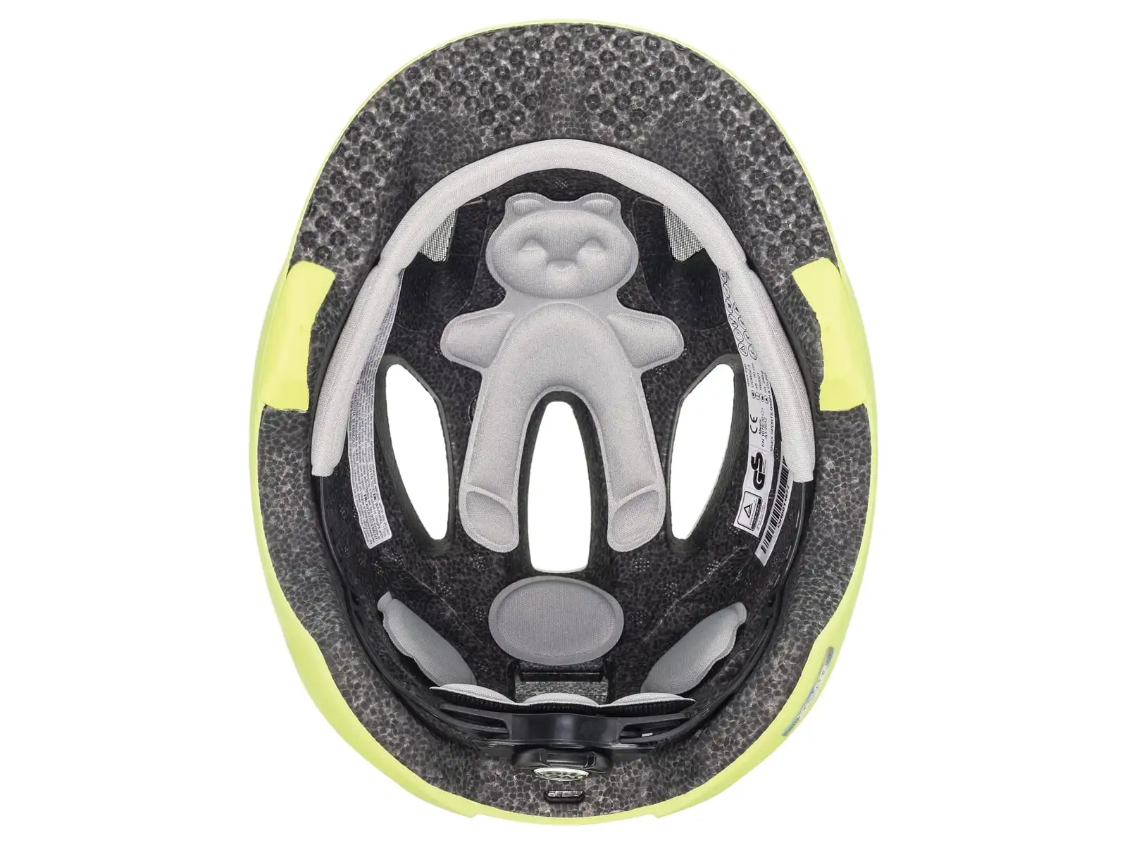 Uvex Oyo dziecięcy kask Neon Yellow/Moss Green Matt