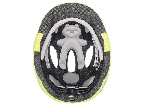 Uvex Oyo dziecięcy kask Neon Yellow/Moss Green Matt