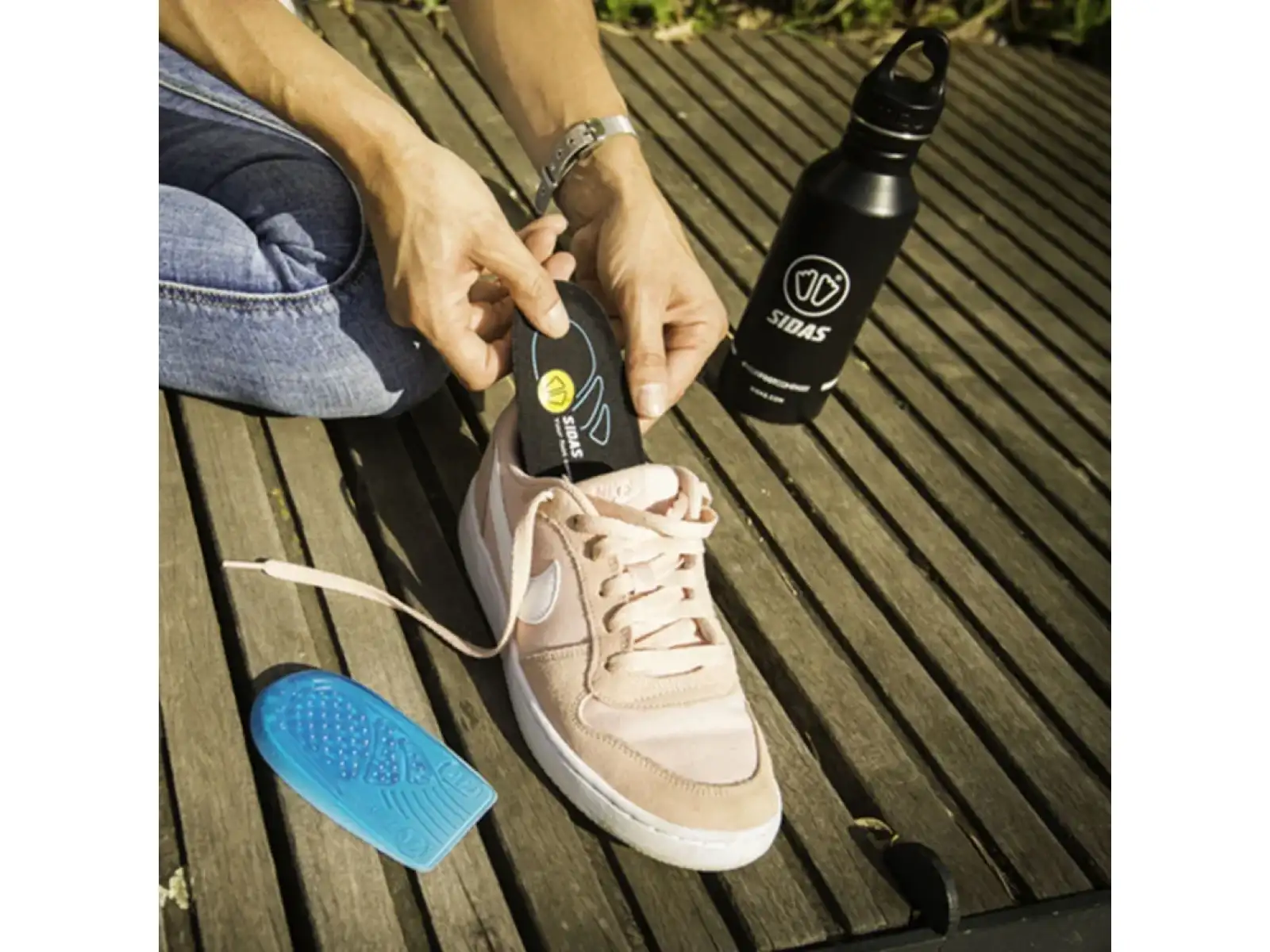 Sidas Gel Heel Pads żelowe podpiętki 1 para