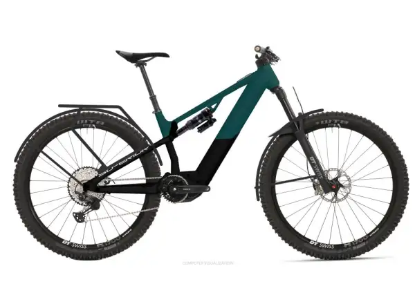 Superior eXF 8069 B SUV rower elektryczny pełne zawieszenie Gloss Petrol/Matte Black